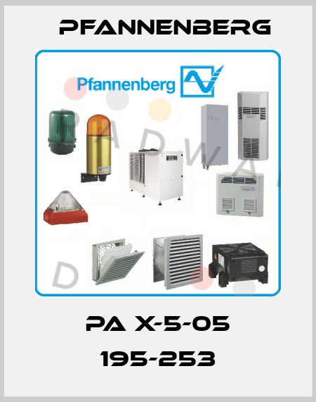 PA X-5-05 195-253 Pfannenberg