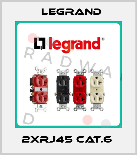 2xRJ45 cat.6  Legrand