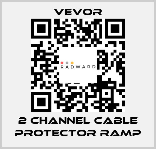 2 Channel Cable Protector Ramp VEVOR