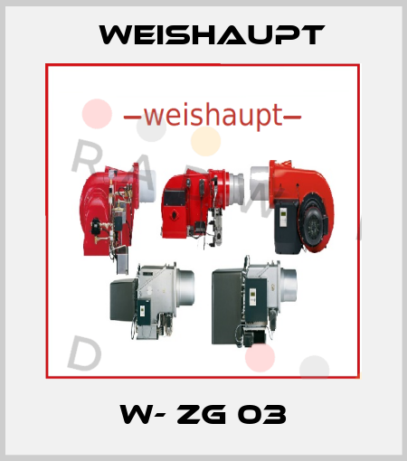 W- ZG 03 Weishaupt