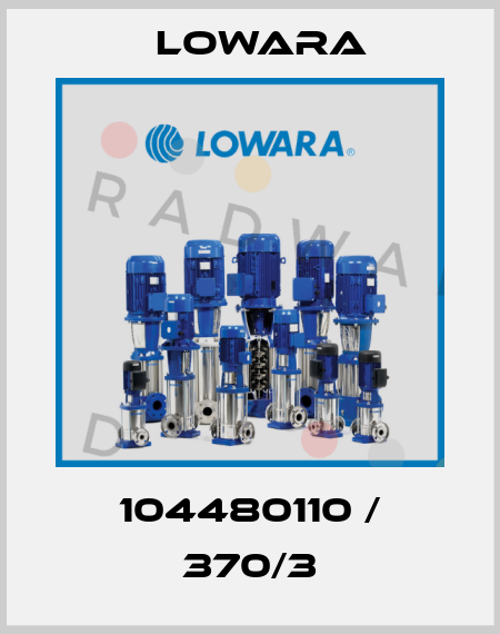 104480110 / 370/3 Lowara