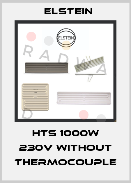 HTS 1000W 230V without thermocouple Elstein