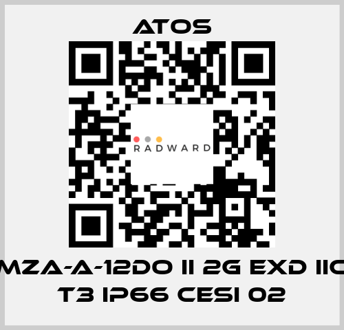 MZA-A-12DO II 2G Exd IIC T3 IP66 CESI 02 Atos