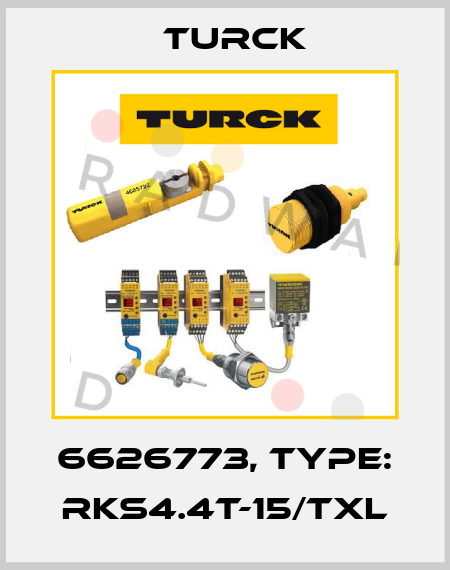 6626773, Type: RKS4.4T-15/TXL Turck
