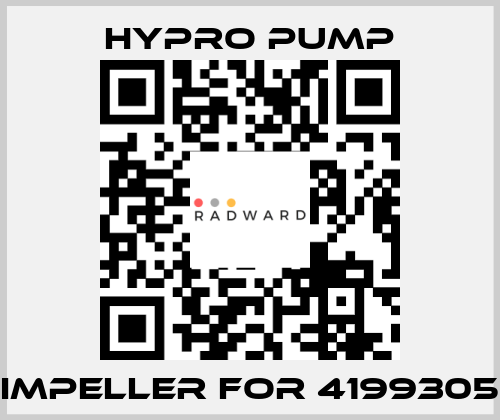 Impeller For 4199305 Hypro Pump