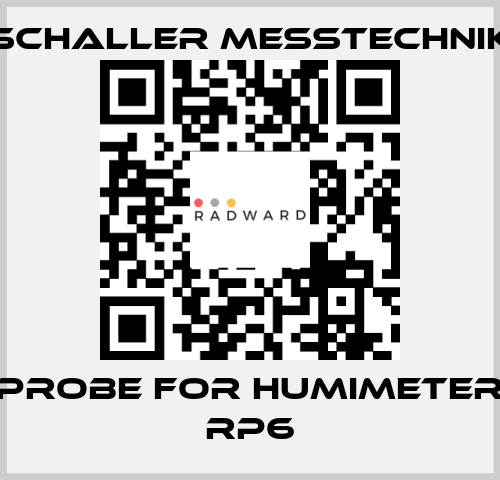 Probe for Humimeter RP6 Schaller Messtechnik