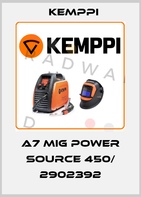 A7 MIG POWER SOURCE 450/ 2902392 Kemppi