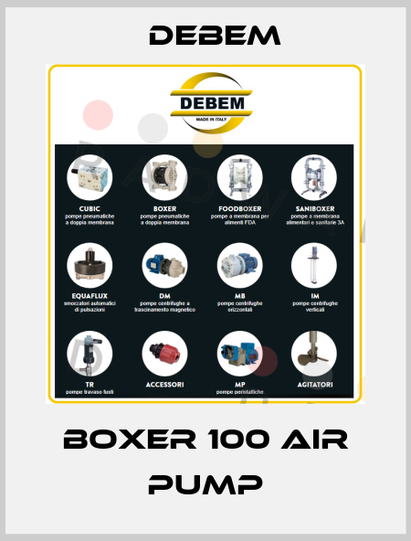 BOXER 100 AIR PUMP Debem