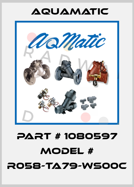 Part # 1080597 Model # R058-TA79-WS00C AquaMatic