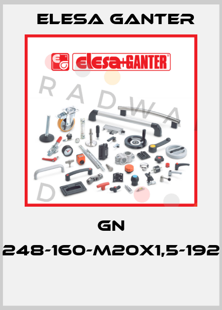 GN 248-160-M20X1,5-192  Elesa Ganter