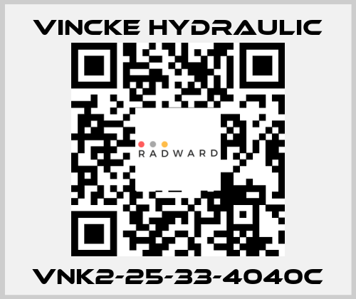 VNK2-25-33-4040C VINCKE HYDRAULIC