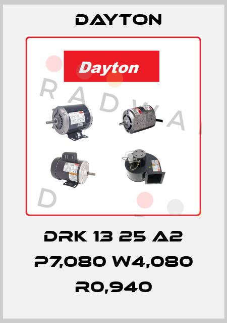DRK 13 25 P7.08 W4.08 R0.94 DAYTON