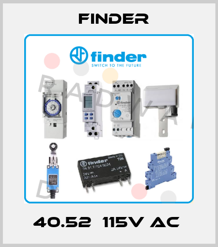 40.52  115V AC  Finder