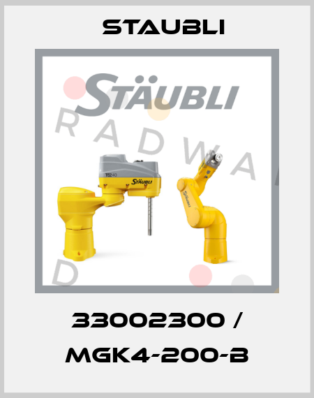 33002300 / MGK4-200-B Staubli