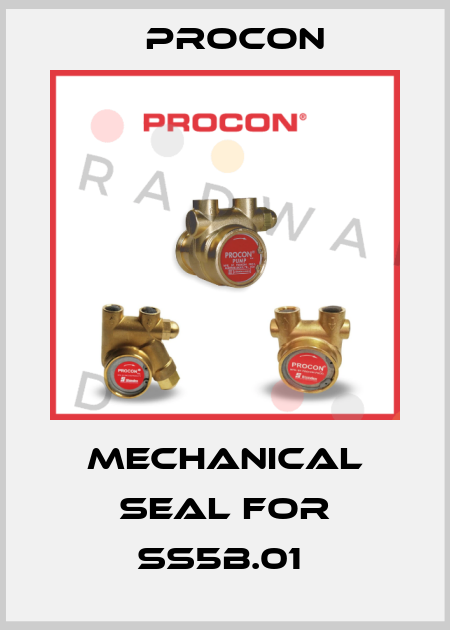 Mechanical Seal for SS5B.01  Procon