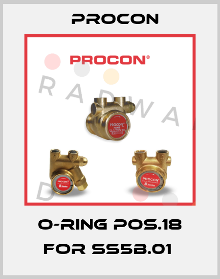 O-Ring pos.18 for SS5B.01  Procon