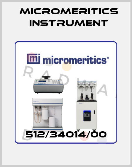 512/34014/00 Micromeritics Instrument