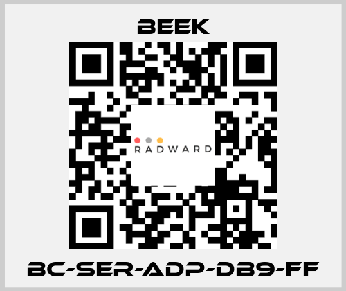 BC-SER-ADP-DB9-FF Beek