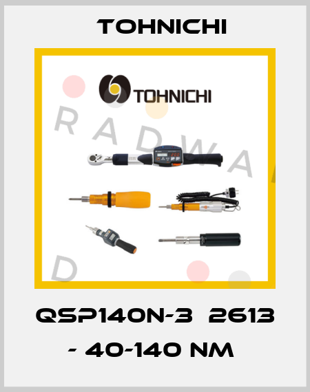 QSP140N-3  2613 - 40-140 Nm  Tohnichi