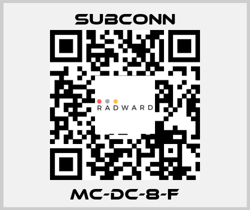 MC-DC-8-F SubConn