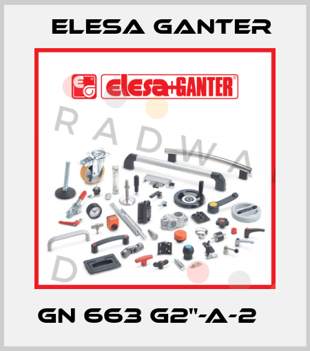 GN 663 G2"-A-2   Elesa Ganter