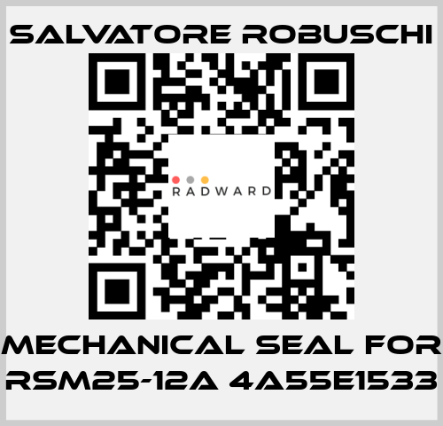 mechanical seal for RSM25-12A 4A55E1533 SALVATORE ROBUSCHI