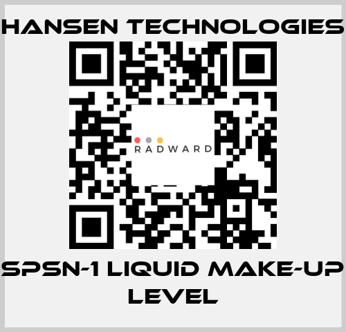 SPSN-1 Liquid make-up level HANSEN TECHNOLOGIES