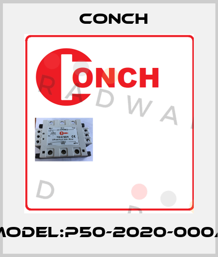 MODEL:P50-2020-000A Conch