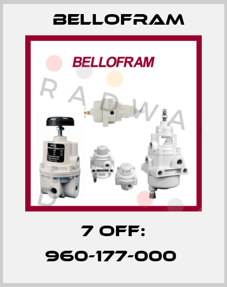 7 OFF: 960-177-000  Bellofram