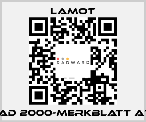 AD 2000-Merkblatt A1 Lamot