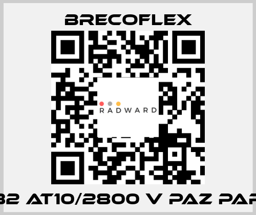 32 AT10/2800 V PAZ PAR Brecoflex