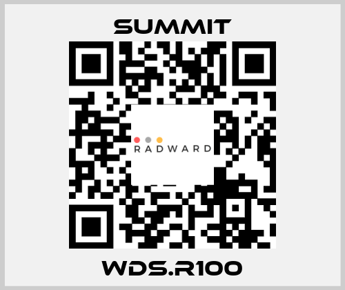 WDS.R100 Summit