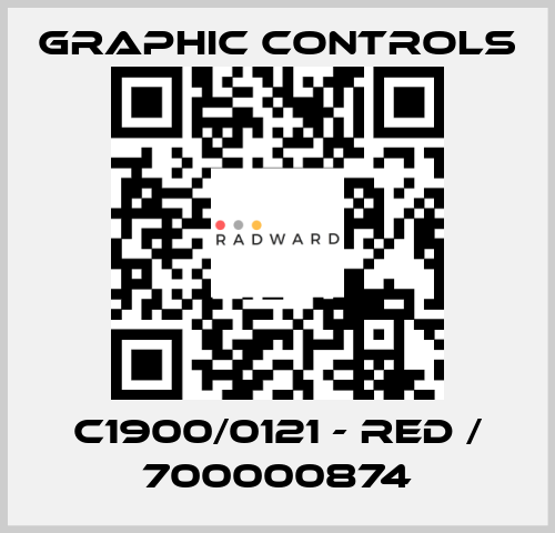 C1900/0121 - Red / 700000874 Graphic Controls