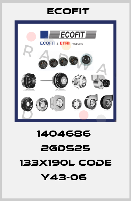 1404686  2GDS25 133X190L CODE Y43-06  Ecofit