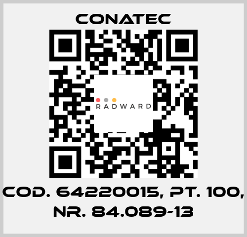 cod. 64220015, pt. 100, nr. 84.089-13 Conatec