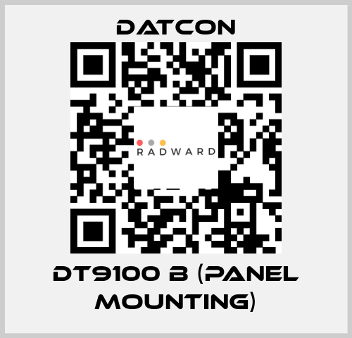 DT9100 B (panel mounting) Datcon