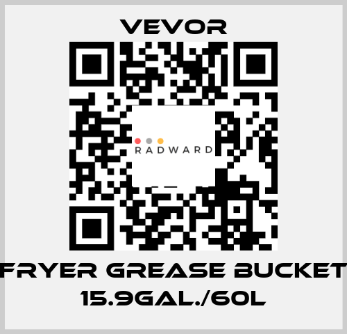 Fryer Grease Bucket 15.9Gal./60L VEVOR