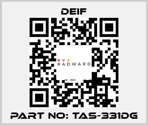 part no: TAS-331DG Deif