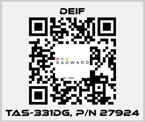 TAS-331DG, p/n 27924 Deif