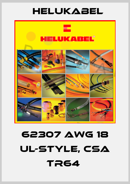 62307 AWG 18 UL-Style, CSA TR64  Helukabel