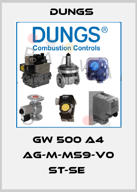 GW 500 A4 Ag-M-MS9-V0 st-se  Dungs