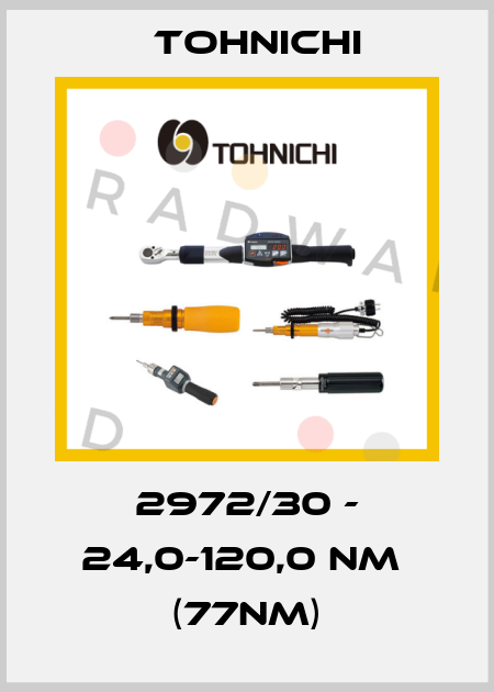 2972/30 - 24,0-120,0 Nm  (77NM) Tohnichi