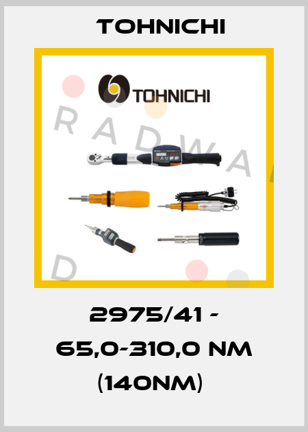 2975/41 - 65,0-310,0 Nm (140NM)  Tohnichi