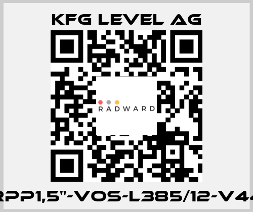 ARPP1,5"-VOS-L385/12-V44A KFG Level AG