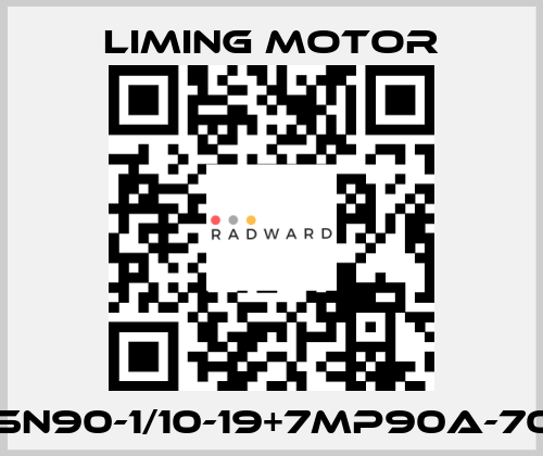 LM-SN90-1/10-19+7MP90A-70-A2 Liming Motor