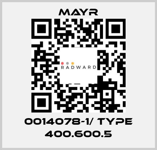 0014078-1/ Type 400.600.5 Mayr