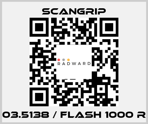 03.5138 / FLASH 1000 R SCANGRIP