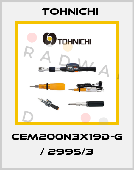 CEM200N3X19D-G / 2995/3 Tohnichi