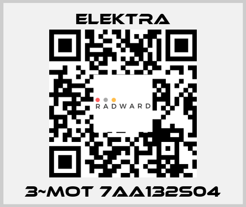 3~Mot 7AA132S04 ELEKTRA