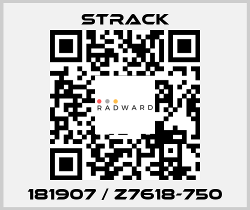 181907 / Z7618-750 Strack